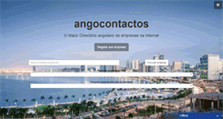 Desktop Screenshot of angocontactos.com