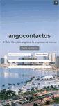 Mobile Screenshot of angocontactos.com